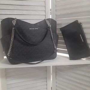 Michael Kors Black Women's Bag Set